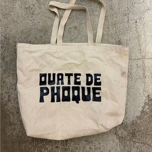 Cream‎ cotton Tote Bag